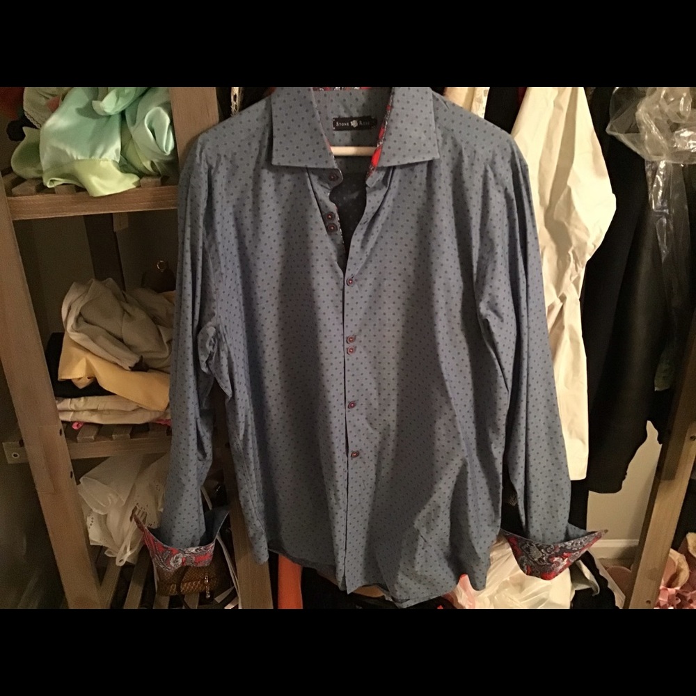 Stone rose Button down shirt